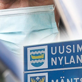 Helsingin ja Uudenmaan sairaanhoitopiirin alue on koronaviruksen leviämisvaiheessa.