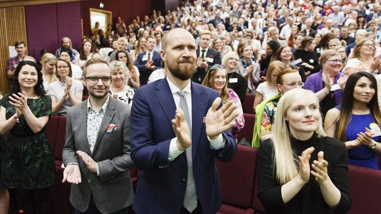 Vihreiden kannatus on nyt kovempi kuin koskaan, 17,6 prosenttia.