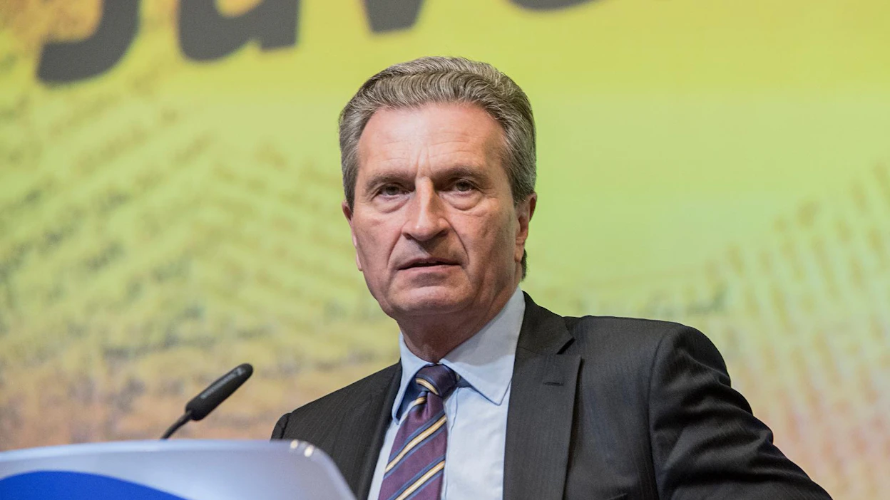 Budjettikomissaari Günther Oettinger esittelee budjettiraamit seuraavalle vuosikymmenelle ensi viikolla.