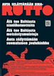 MT:n keskiviikkona julkaisema juliste, joka varoittaa ulkomailla matkustelevia sikaruton vaaroista.