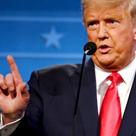 Yhdysvaltain väistyvä presidentti Donald Trump ei ole suostunut hyväksymään vaalitappiotaan Joe Bidenille. LEHTIKUVA/AFP