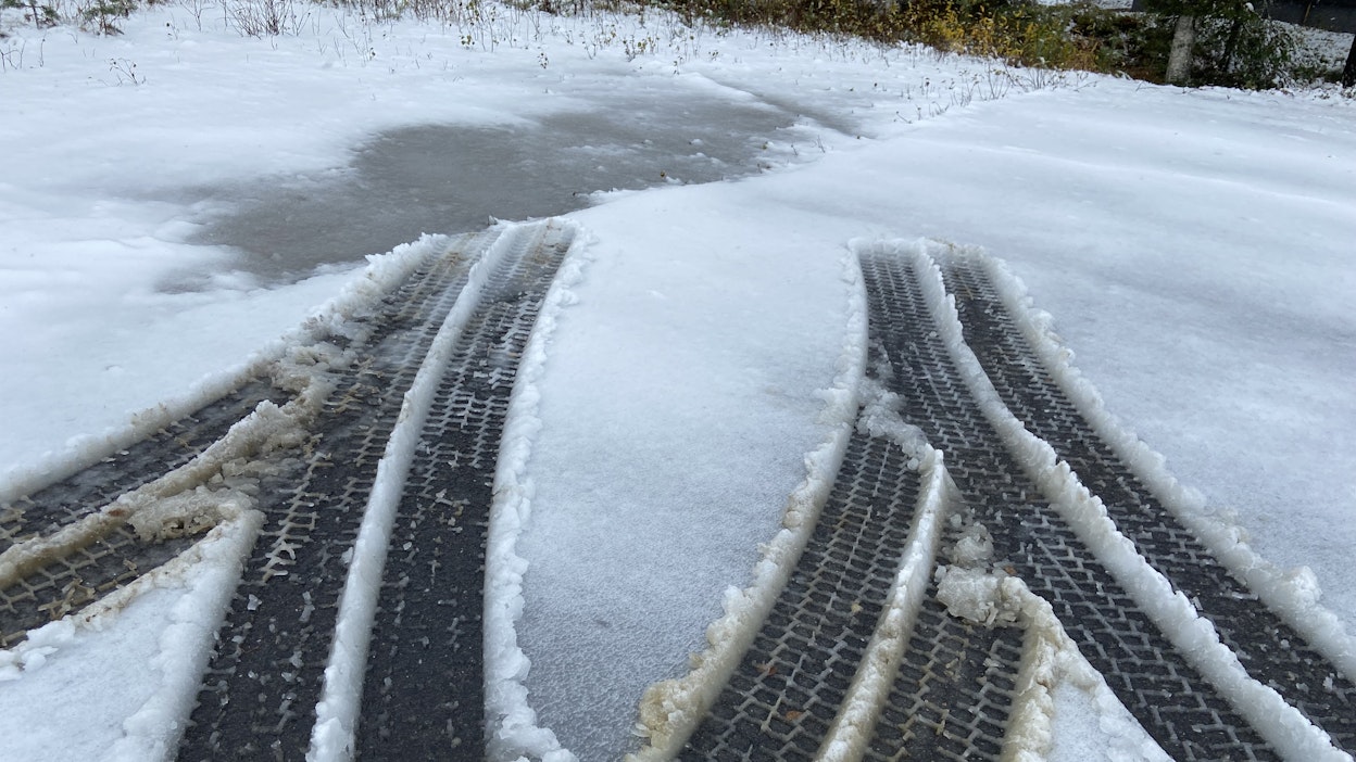 Etelässäkin voi tulla perjantaina hiukan lunta.
