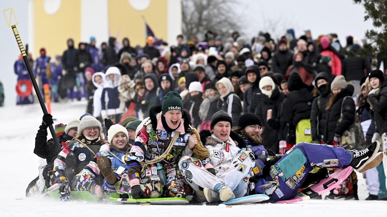 Tänään vietetään laskiaistiistaita. LEHTIKUVA / Vesa Moilanen.