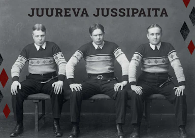 Juureva jussipaita –näyttely on esillä Seinäjoella Taide- ja kulttuurikeskus Kalevan Navetassa.