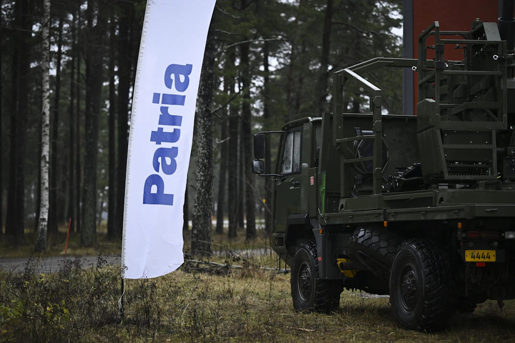 Patria kertoo, että sen tuotteiden ja palveluiden kysyntää vauhdittaa muun muassa Euroopan Nato-maiden puolustusbudjettien kasvu. EMMI KORHONEN / LEHTIKUVA.