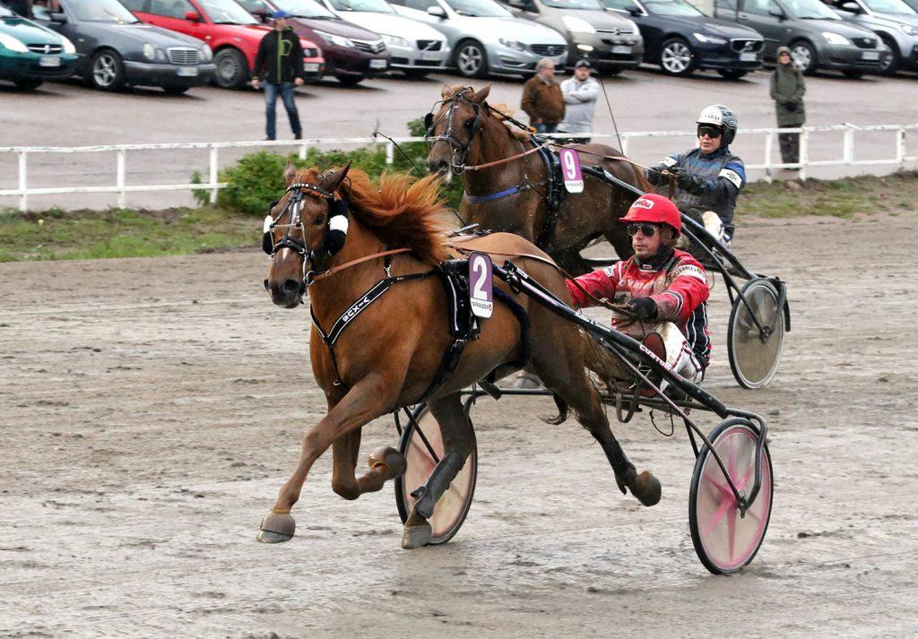 Vixus matkalla uransa suurimpaan voittoon vuoden 2017 Kriteriumissa. Rattailla Janne Soronen, taustalla toiseksi sijoittunut Herra Heinämies ja Antti Ojanperä.
