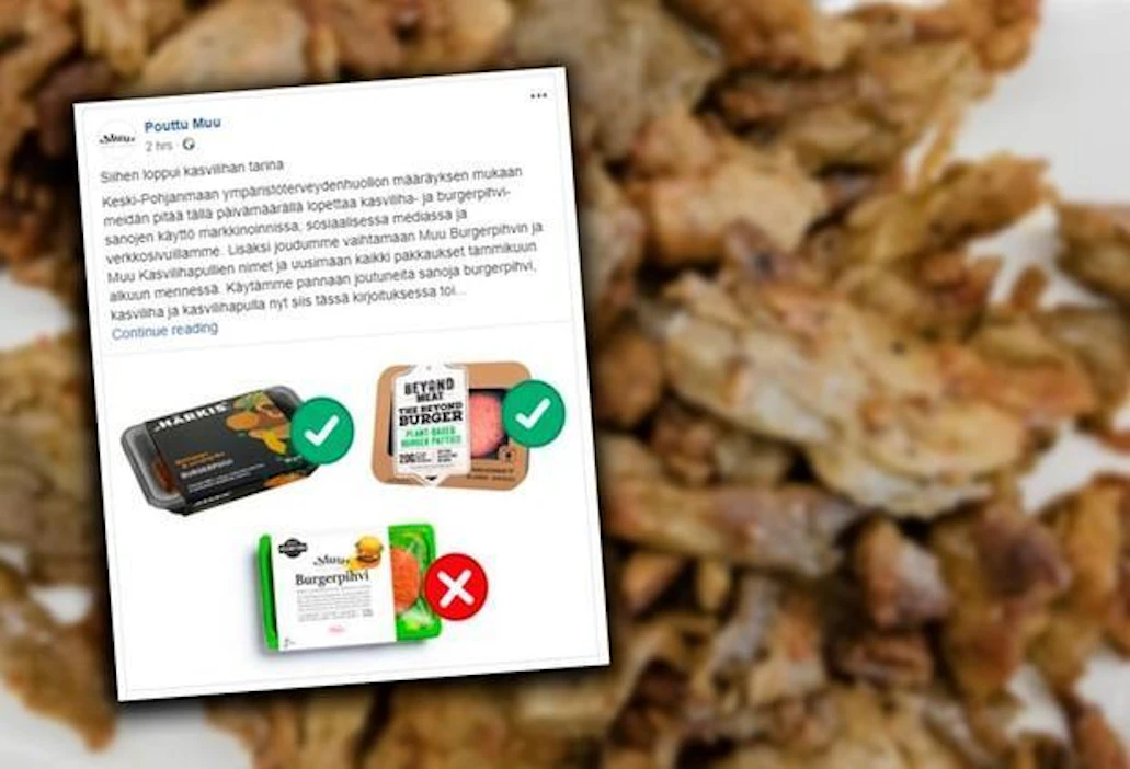 Keski-Pohjanmaan ympäristöterveydenhuolto teki marraskuun lopussa päätöksen, jonka mukaan Pouttu ei saa markkinoida lihatonta pihviään burgerpihvinä eikä pyöryköitä kasvislihapullina.