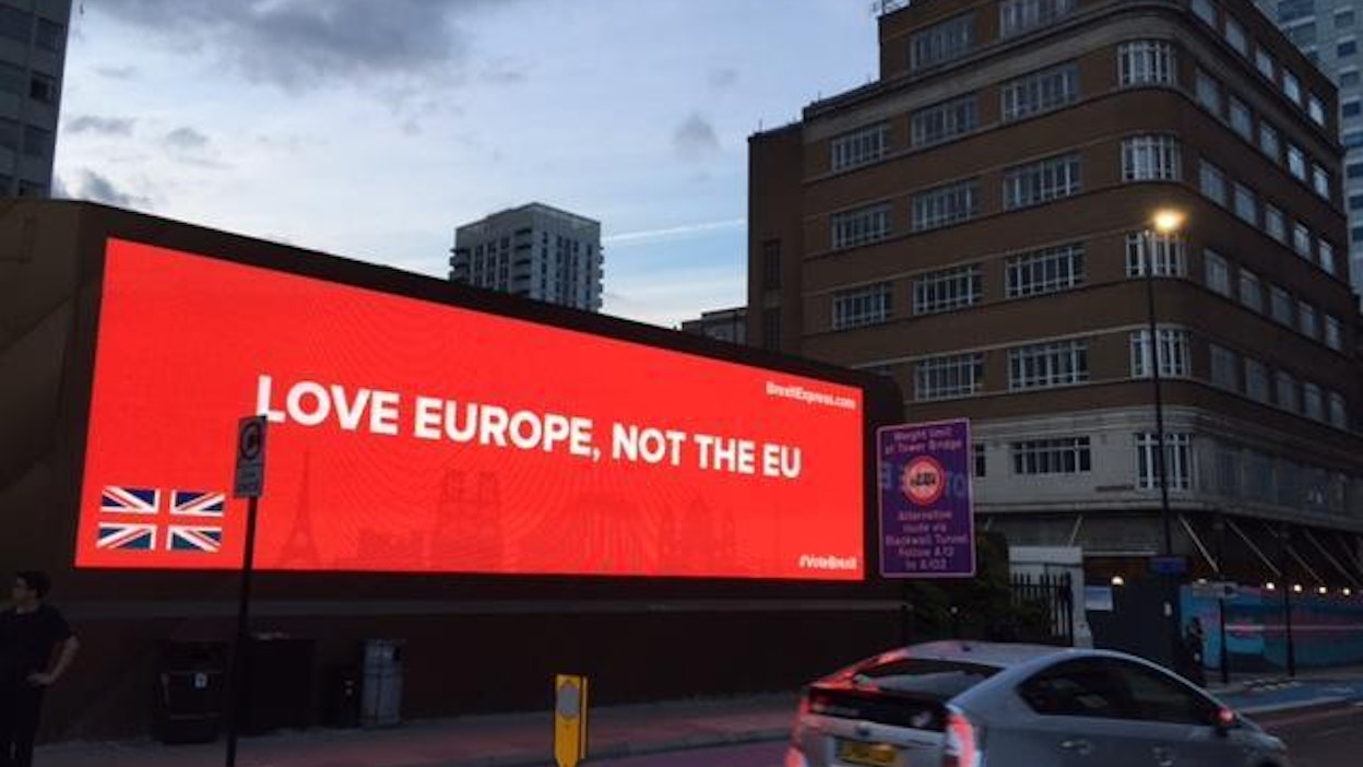 Mielikuvat ja tunteet korvasivat faktat brexit-kampanjoinnissa.