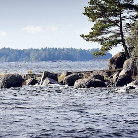 Merimaisema itäisen Suomenlahden kansallispuistossa. 
 
Itämeri, saaristo, luonto