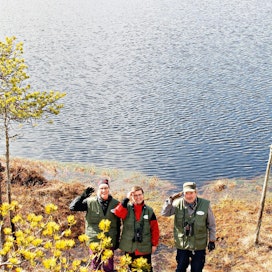 Leivonmäen kansallispuiston ystävien Maire Huikko, Lea-Elina Nikkilä ja Pauli Backman haluavat tarjota luontoelämyksiä ihmisille, joille luontoon pääsy ei olisi muuten mahdollista.