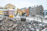 Helsingin Kuninkaantammen uudelle asuinalueelle rakennetaan sekä puisia että kivisiä kerrostaloja.