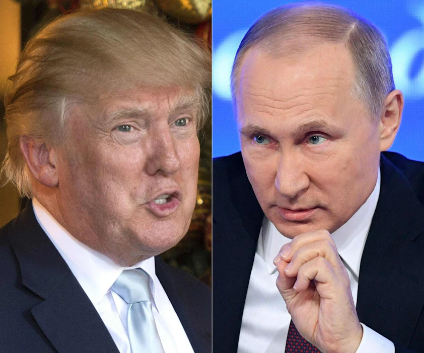Jos puhelu toteutuu, kaksikko keskustelee ensimmäisen kerran sen jälkeen kun Donald Trumpista tuli presidentti. LEHTIKUVA/AFP
