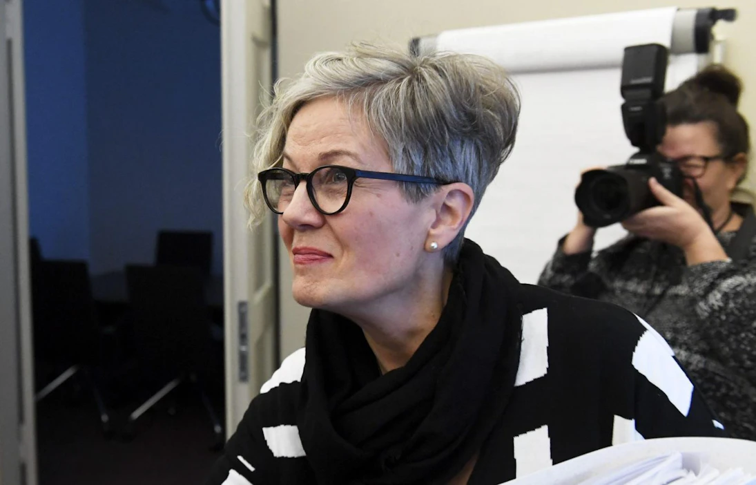 Valtakunnansovittelija Vuokko Piekkala antoi tiistain vastaisena yönä työriitaan sovintoesityksen, jonka työntekijäpuoli hylkäsi. LEHTIKUVA / Vesa Moilanen