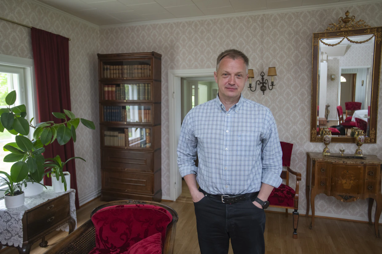 Sauli Brander on isännöinyt Liskon tilaa 20 vuoden ajan.