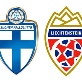 Suomi-Liechtenstein peli on tänään perjantaina kello 19.00.