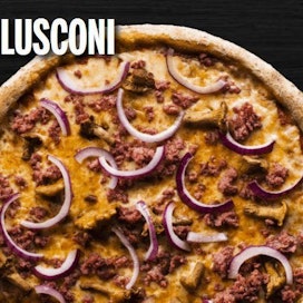 Myös kaikki Kotipizzan Berlusconiin käytetty poro on kotimaista.