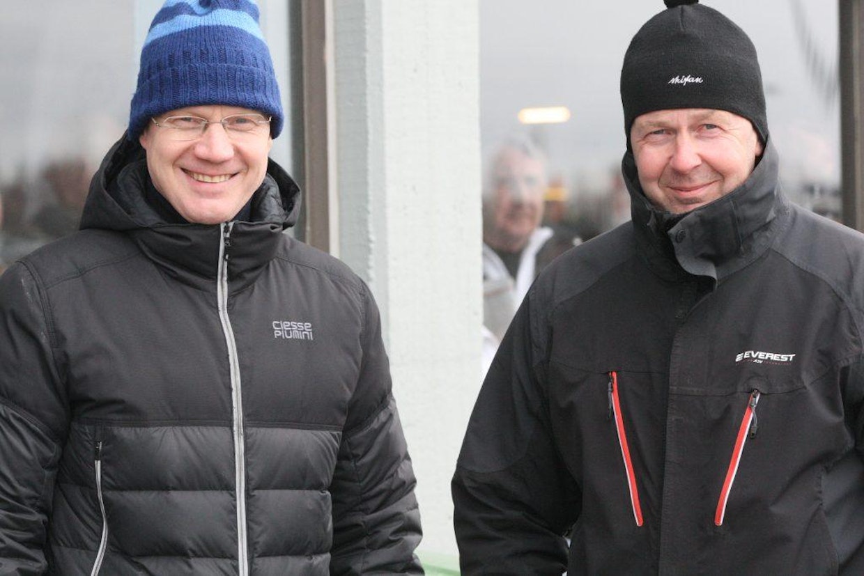 Antti Harju (vas.) ja Petri Rahko ovat miehet West Breeding Oy:n takana.