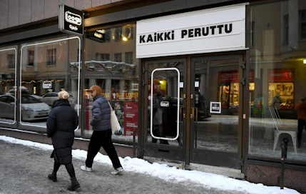 Ministerit ovat keskustelleet tänään uusista koronatuista yrityksille ja mahdollisesta ravintolasulusta.  LEHTIKUVA / JUSSI NUKARI