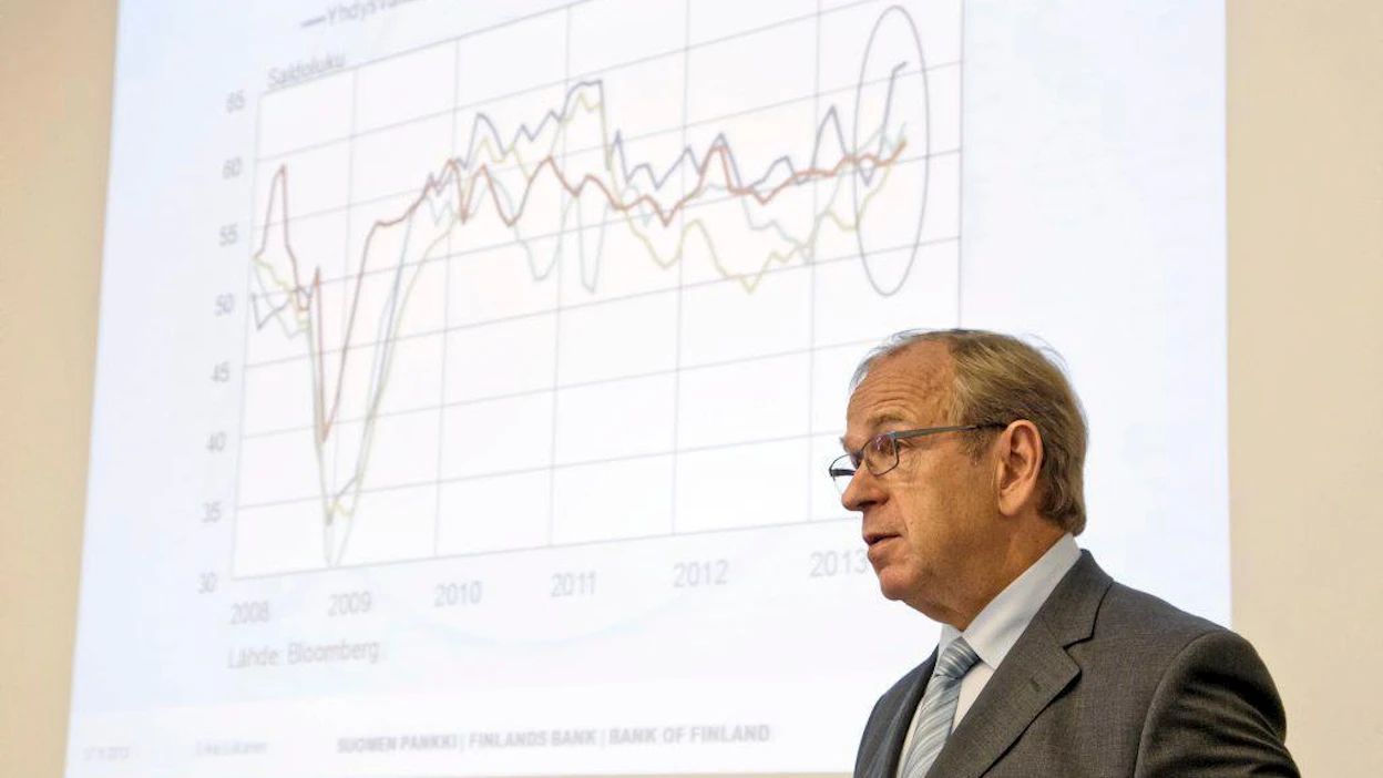Suomen Pankin Erkki Liikasen mielestä tarvitaan rakenteellisia uudistuksia, joilla saadaan tuottavuus kasvuun.