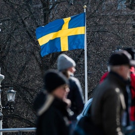 Ruotsissa on tällä hetkellä noin 400 000 työtöntä. LEHTIKUVA/AFP