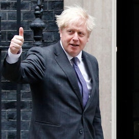 Pääministeri Boris Johnsonin mukaan kansalaisten ja yritysten on hyvä valmistautua siihen, että neuvotteluista ei saada tulosta, vaikka ne edelleen jatkuvat. Lehtikuva/AFP
