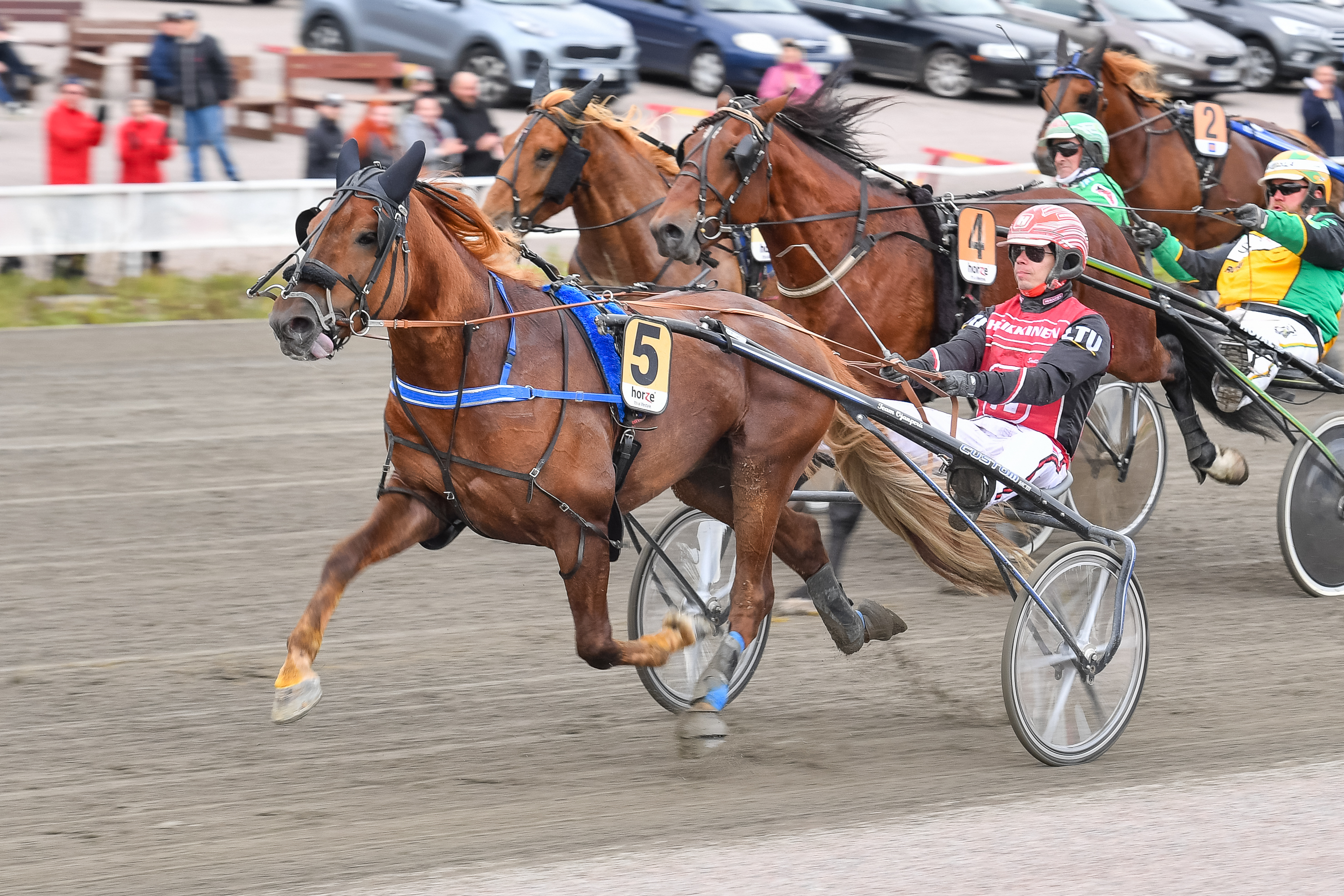 Alarik Huikea (5) piti Landen Toivon (4) takanaan viime vuoden Kriteriumissa. Kuinka käy tänä vuonna Derbyssä?