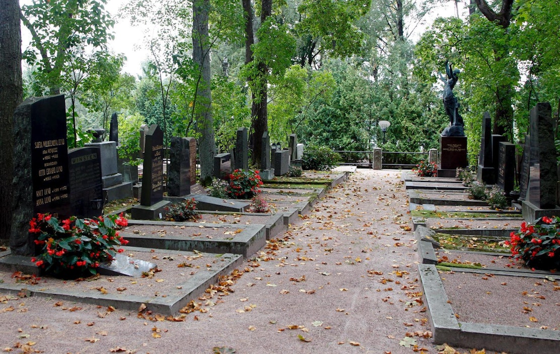 Hietalahden hautausmaa Helsingissä.