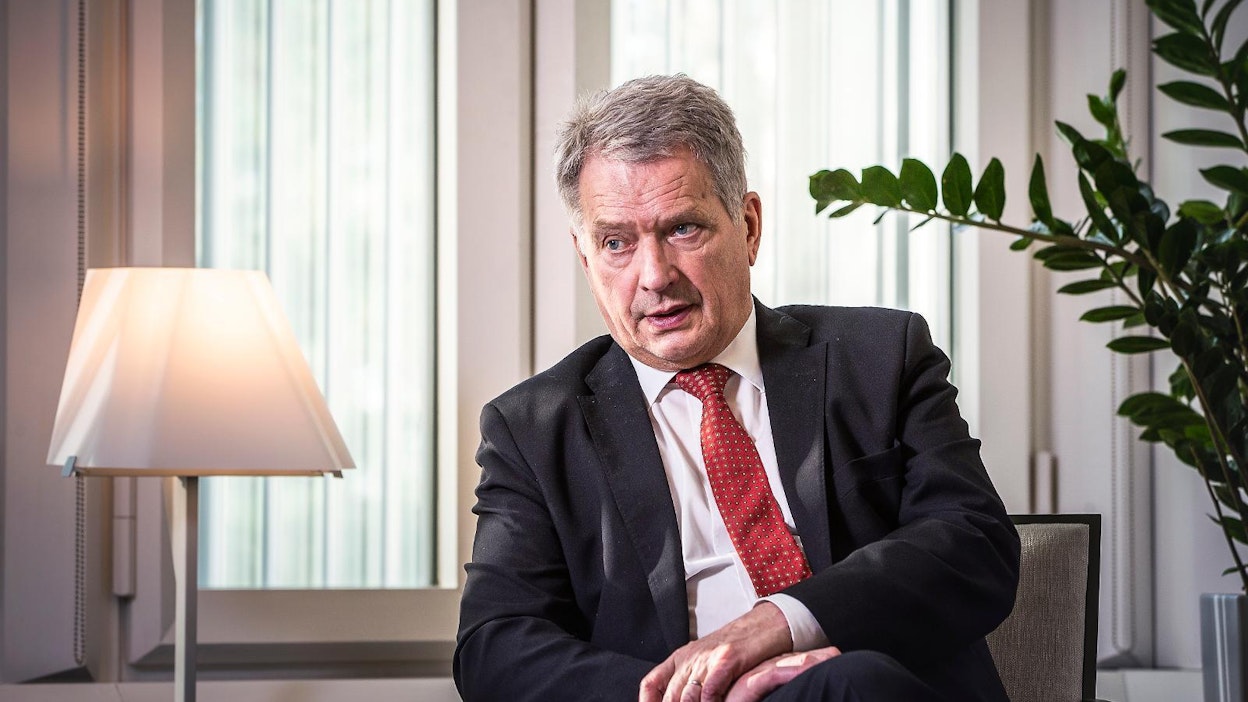 ”Tapasin tässä hiljattain nuoria tuottajia. Siellä oli melkoista henkeä." presidentti Niinistö kertoo.