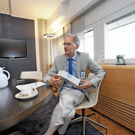 Pekka Laaksonen jäi eläkkeelle Valion toimitusjohtajan paikalta syksyllä 2014.