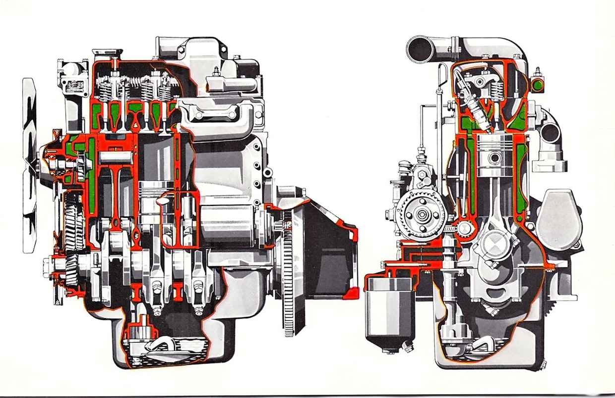 Mercedes-Benzin automallit sekä niiden komponentit olivat usein hyvin pitkäikäisiä. Nelisylinterinen 3,8 litran OM 314 -diesel oli raskaampien 8-tonnisten T2-mallien voimanlähteenä. Tämä moottori pohjautuu 300-sarjaan, joka puolestaan perustuu jo vuonna 1949 valmistettuun kuorma-auton moottoriin. Kevyemmät 4 ja 5 tonnin mallit käyttivät 2,2- tai 2,4-litraisia moottoreita.