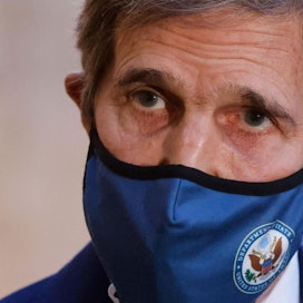Yhdysvaltain ilmastoasioiden erikoislähettiläs John Kerry on ollut tuoreeltaan vierailulla Shanghaissa.  LEHTIKUVA / AFP