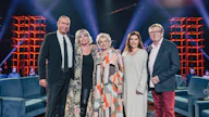 Ilkka Vainio (vas.), Hannele Lauri, Rea Mauranen, Armi Toivanen ja Olli Ahvenlahti muistelevat Vesa-Matti Loiria Elämäni biisi -ohjelman erikoislähetyksessä.