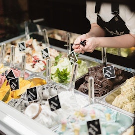 Bus Gelaton jäätelöt pärjäsivät gelato-sarjassa ja yleisön suosikkeina.