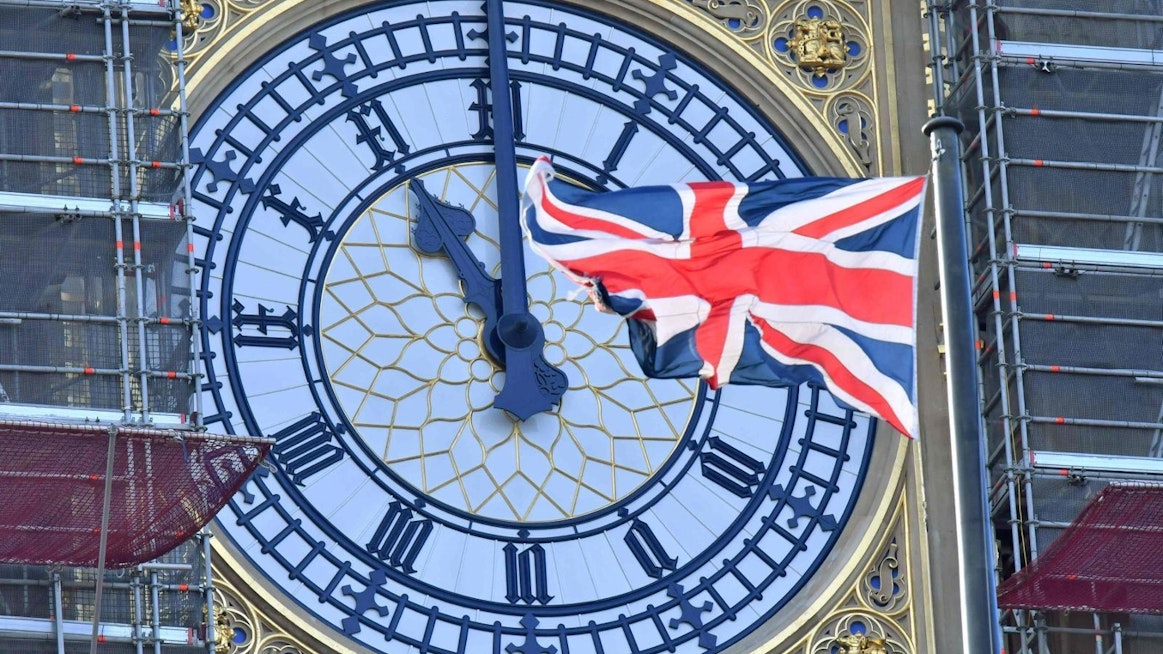 Britannian EU-ero astuu voimaan tänään paikallista aikaa kello 23. Kuvassa Britannian parlamenttitalon ikoninen kellotorni Big Ben.