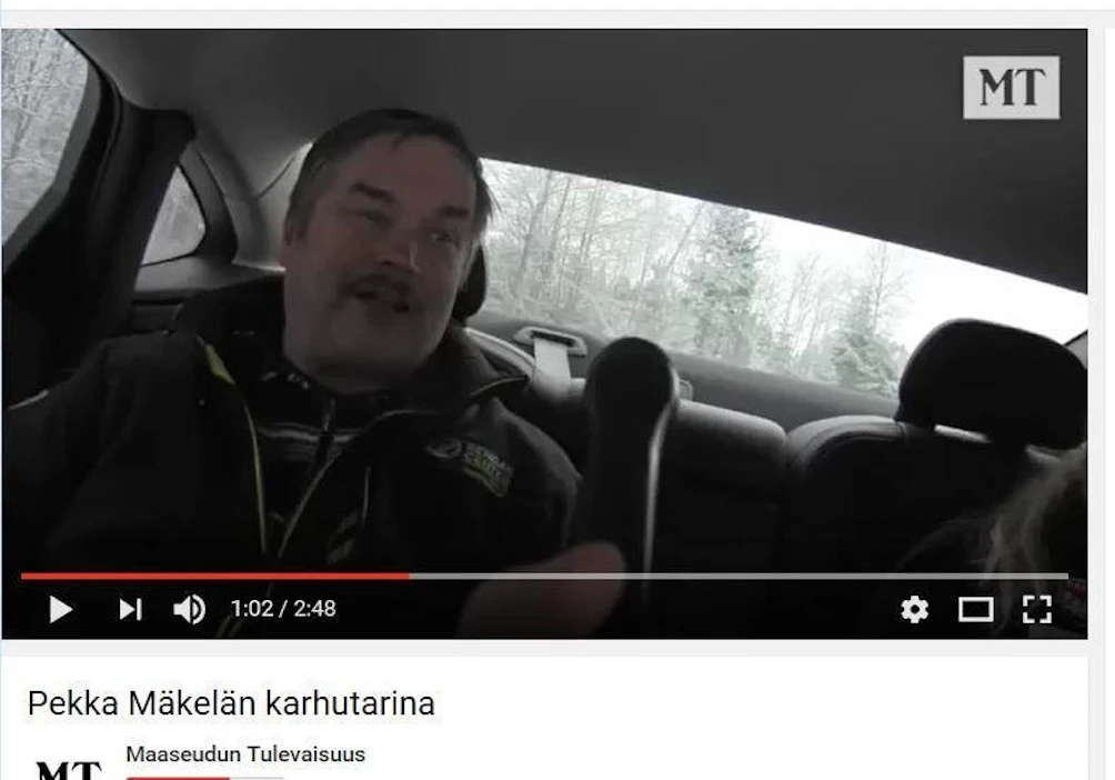 Pekka Mäkelä näytti TalkKarin tekijöille ojanpohjan, joka ei ikinä lähde mielestä.