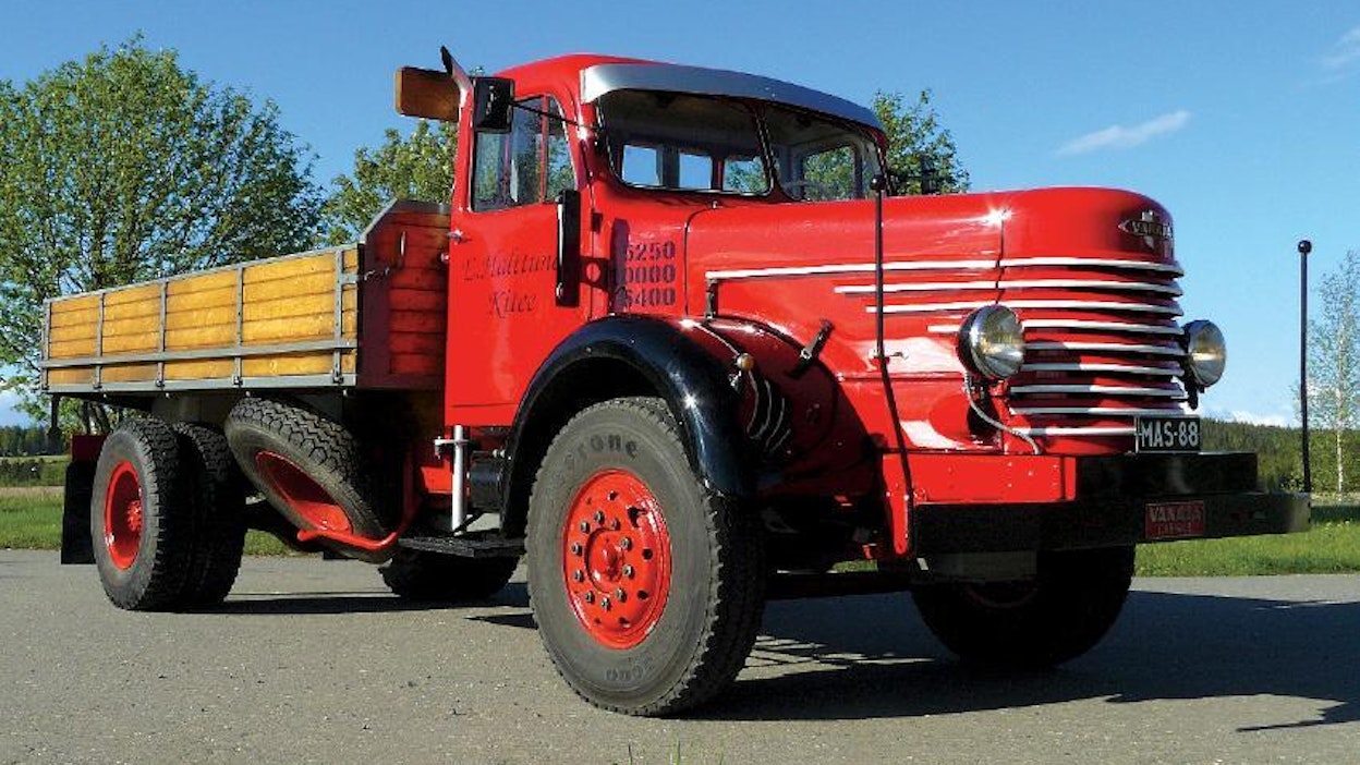 Entisöinnin lopputulos herättää ansaittua ihastelua. Museo-Vanaja on osa suomalaista kuorma-autohistoriaa.