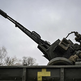 Venäjä aloitti hyökkäyksensä Ukrainaan viikko sitten. Kuvassa Ukrainan sotilas.
