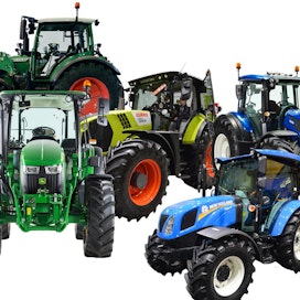 Kyselyyn vastasivat neljän traktorimerkin maahantuojat, joista Agco Suomi on myös Valtran valmistaja.