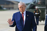 Euroopan pörssejä on piristänyt Yhdysvaltojen presidentti Donald Trumpin ilmoitus lykätä EU:n 50 prosentin tuontitulleja heinäkuulle. Arkistokuva. LEHTIKUVA/AFP. 