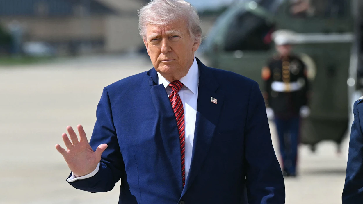 Euroopan pörssejä on piristänyt Yhdysvaltojen presidentti Donald Trumpin ilmoitus lykätä EU:n 50 prosentin tuontitulleja heinäkuulle. Arkistokuva. LEHTIKUVA/AFP.