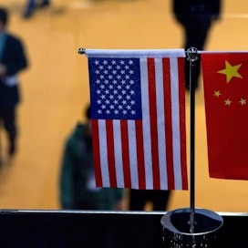Kiinan ja Yhdysvaltojen välinen kauppasota kärjistyi uudelleen viime viikolla, kun Yhdysvaltojen presidentti Donald Trump ilmoitti uusista tulleista. LEHTIKUVA / AFP