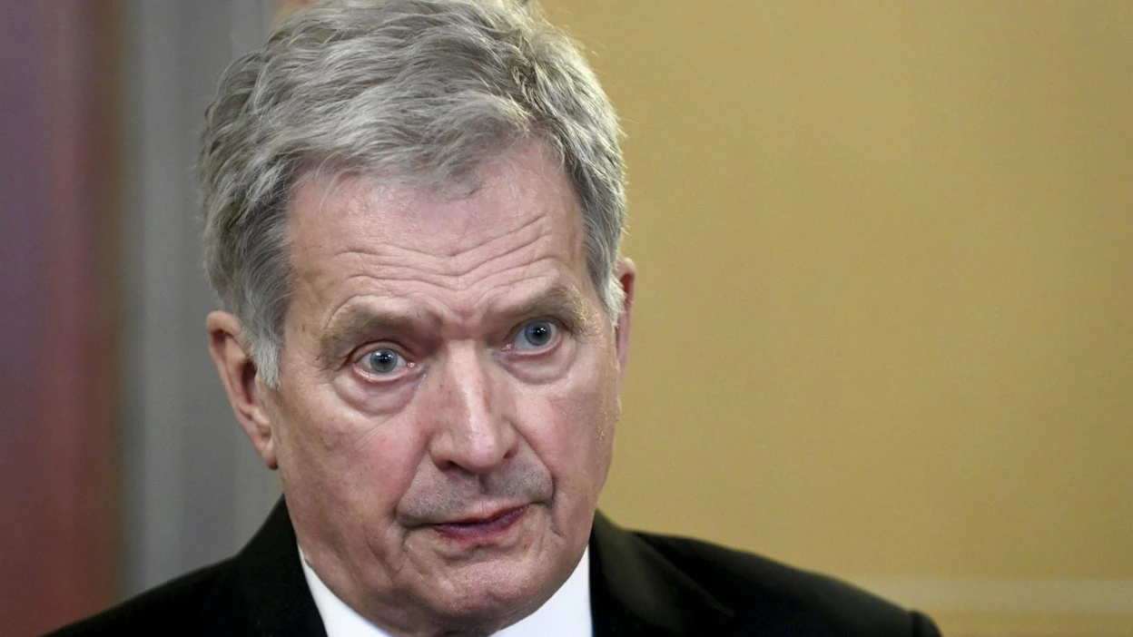 Presidentti Sauli Niinistö kommentoi Nato-kysymystä Ylen Ykkösaamussa lauantaina.