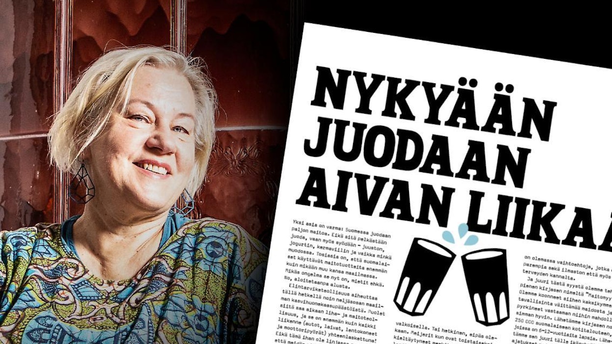 Ravitsemusasiantuntija Heli Kuusipalo pitää Oatlyn kampanjaa outona.