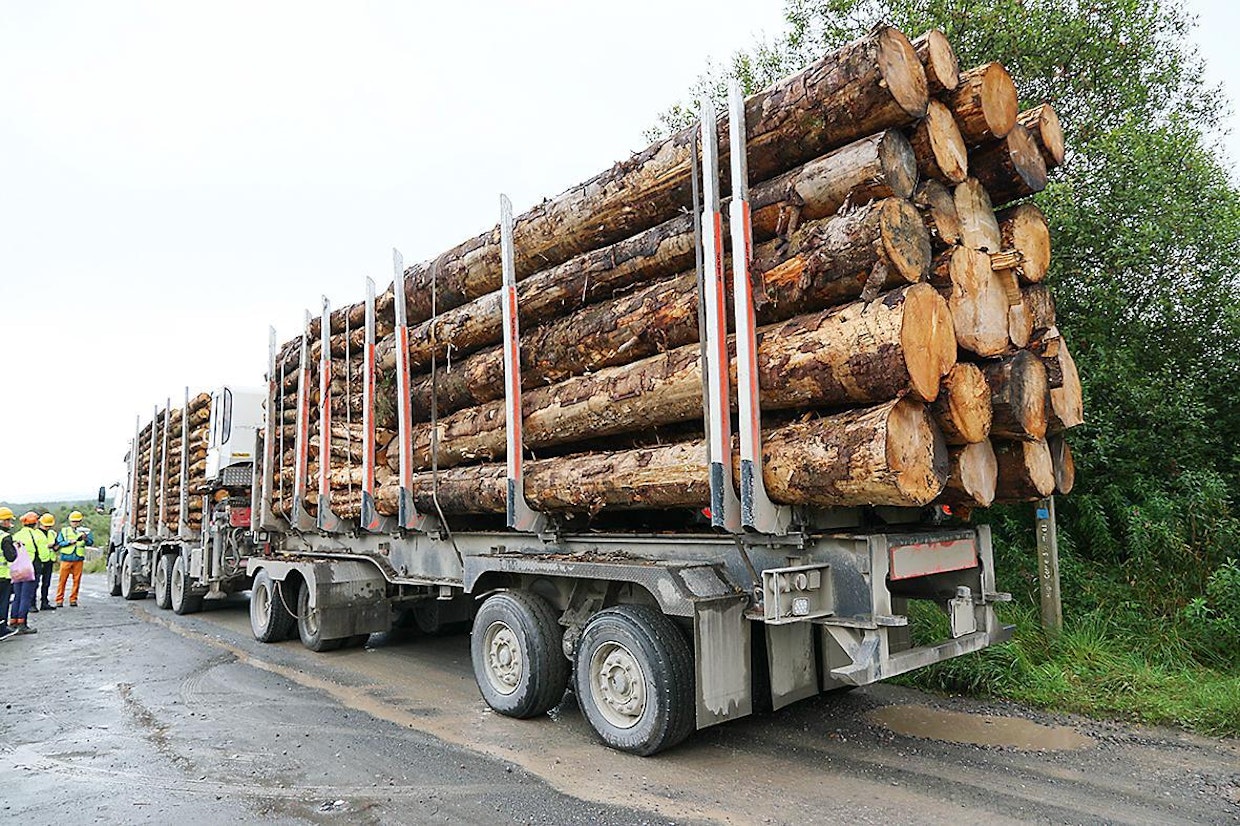 Painavista puulajeista johtuen JST:n yhdistelmän maksimikuormat ovat jopa 52–57 tonnin luokkaa. Kuormat tehdään aina hyödyntäen koko kuormatila. Erittäin järeä Palfinger-puutavarakuormain on tarpeen, kun raskaita sitkankuusitukkeja nostetaan esimerkiksi perävaunuun. Puutavaraa kuljetetaan sekakuormina, eli kuitupuuta ja tukkipuuta omissa nipuissaan.