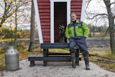 Aki Samulilla on ollut monenlaisia eläimiä. Kuva on vuodelta 2020.