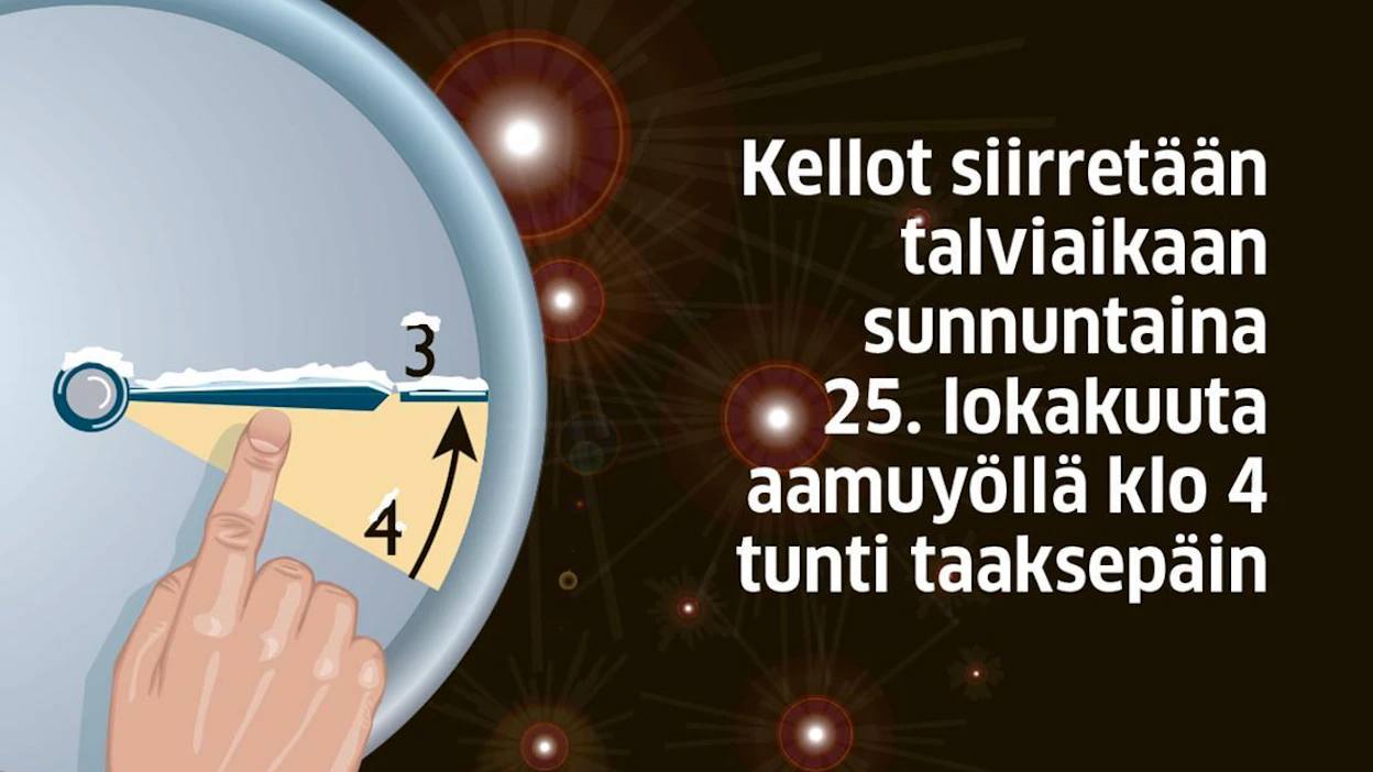 Päätöksenteko kellojen siirron lopettamisesta jumiutui EU:ssa. Ensi yönä ksaadaan kuitenkin nukku tuntia pidempään.