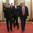 Ukrainan Volodymyr Zelenskyi ja Suomen Alexander Stubb osallistuivat maanantaina Donald Trumpin isännöimiin neuvotteluihin Washingtonissa.