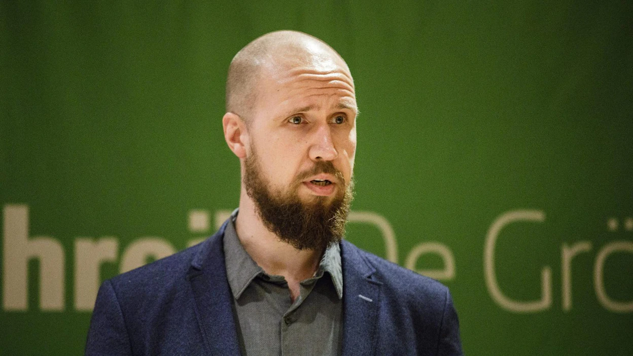 Kyselyssä Touko Aallon nimeää ykkössuosikikseen 32,0 prosenttia vihreistä (83 vastaajaa). LEHTIKUVA / SEPPO SAMULI