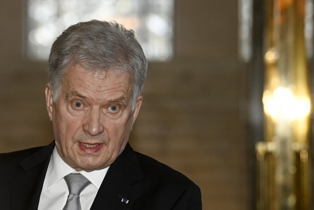 Niinistö tapasi puolueiden johtajat maanantaina. LEHTIKUVA / HEIKKI SAUKKOMAA