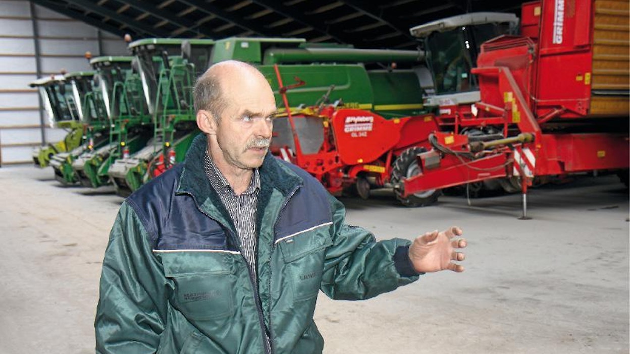 Laurids Erik Andersenin mukaan kaikkien koneiden ei suinkaan tarvitse olla uuden karheita. Vanhoilla, hyväkuntoisilla koneilla pääomakulut ovat tuntuvasti pienemmät.